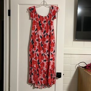 Ava Sky Floral Dress